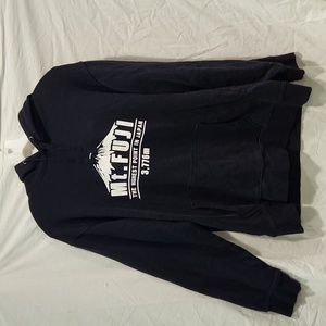 Dark Blue Mt. Fuji XL hoodie